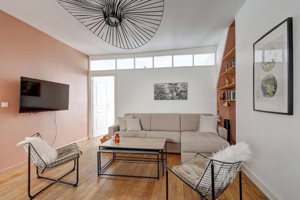 파리 Louvre Montorgueuil Historical Center 3Br II 아파트 외부 사진